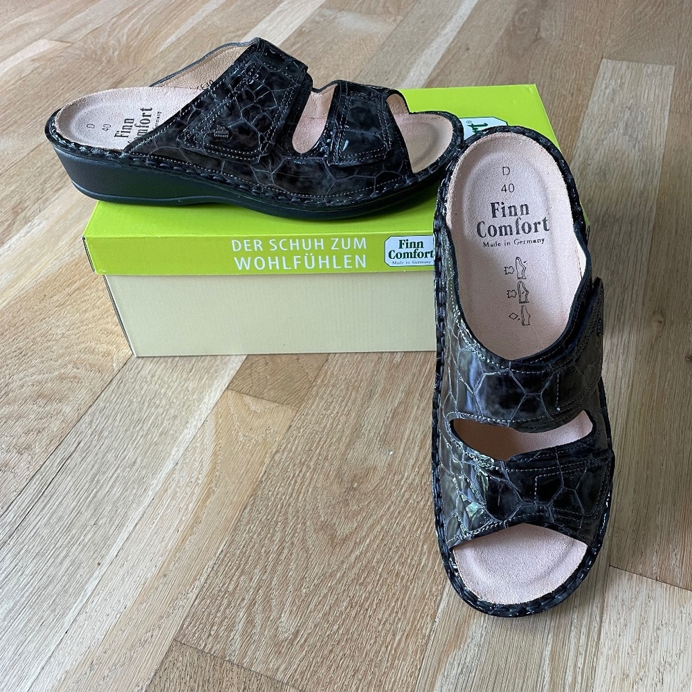 Finn Comfort - New In Box - Jamaika - EU 40 Grey